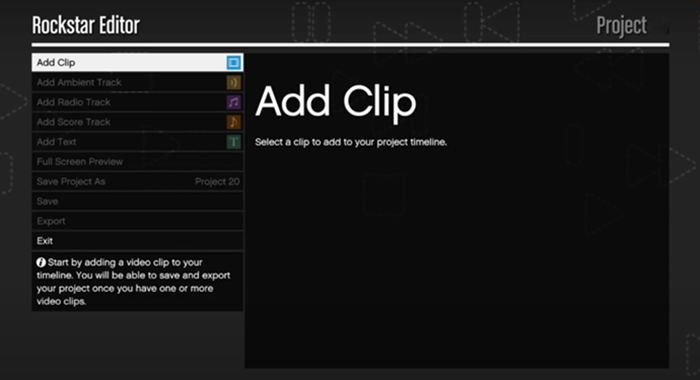 Record gta5 rockstar editor