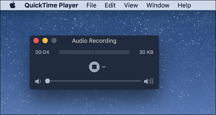 quicktime voice recorder pour mac