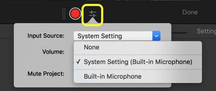 enregistrer une voix off en imovie