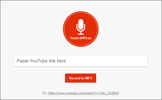 RecordMP3.co - enregistrer des MP3 en ligne