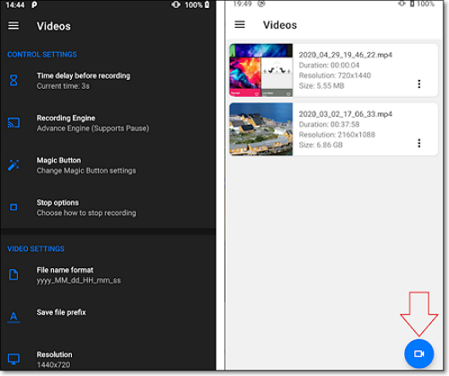 Enregistreur audio interne sans root - Android
