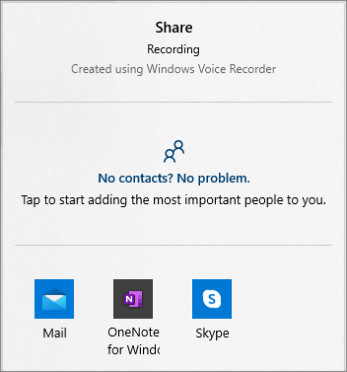 Utiliser l'enregistreur vocal de Windows pour remplacer VLC