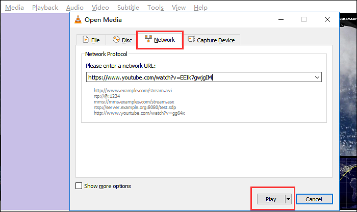 capturer une vidéo en streaming en direct avec vlc