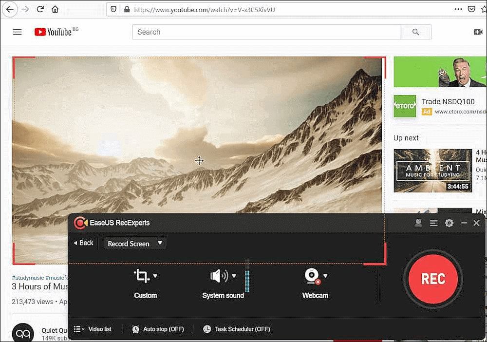 enregistrement d'écran sur Windows