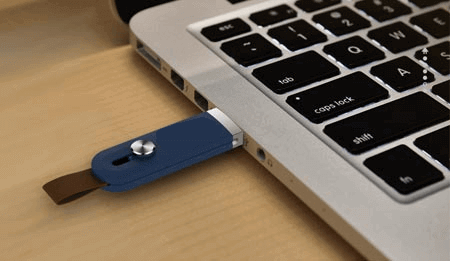 restaurer le lecteur usb à pleine capacité mac étape 1