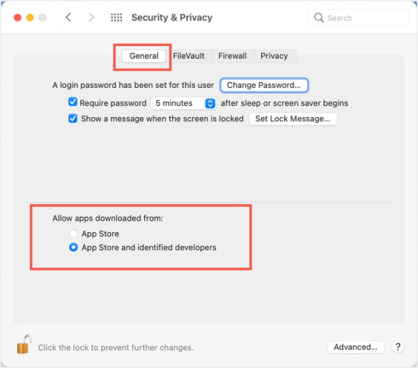 Donnez la permission aux applications tierces