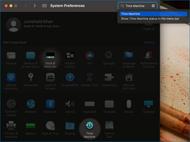 ouvrir la machine à remonter le temps