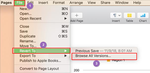 Comment Garder La Pile Des Page Précédente Xamarin 3 façons de restaurer une version précédente de Pages sur Mac - EaseUS