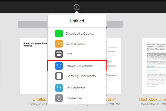 Comment Garder La Pile Des Page Précédente Xamarin 3 façons de restaurer une version précédente de Pages sur Mac - EaseUS