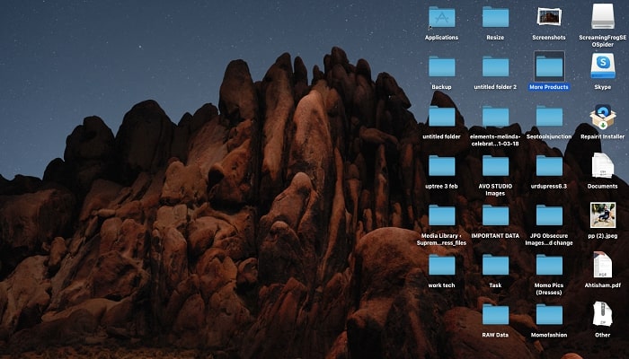 démasquer les fichiers dans la pile étape 2