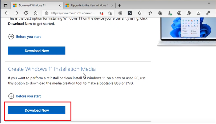 déplacer un os sur un ssd sans clonage étape 1