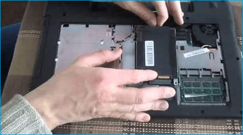 remplacez le disque dur de votre ordinateur portable par votre SSD