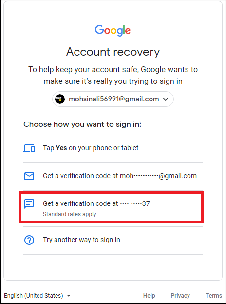 changer le mot de passe youtube oublié