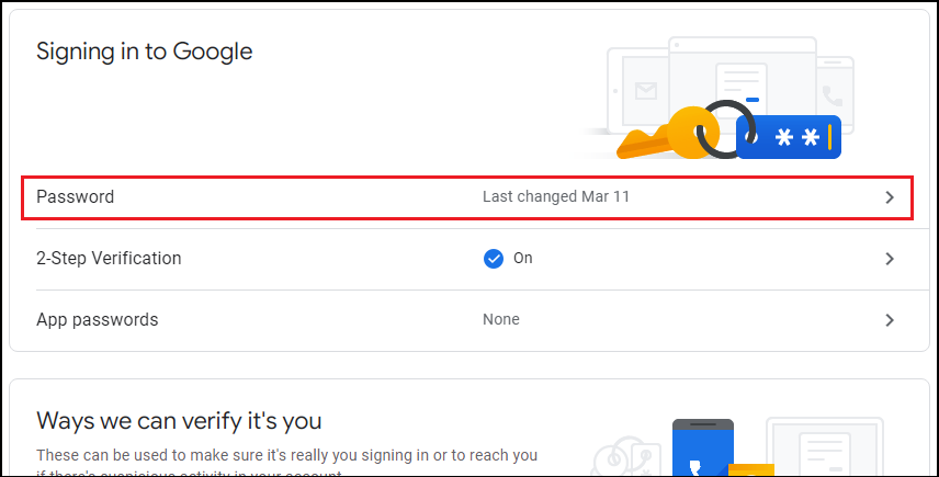 réinitialiser un nouveau mot de passe youtube