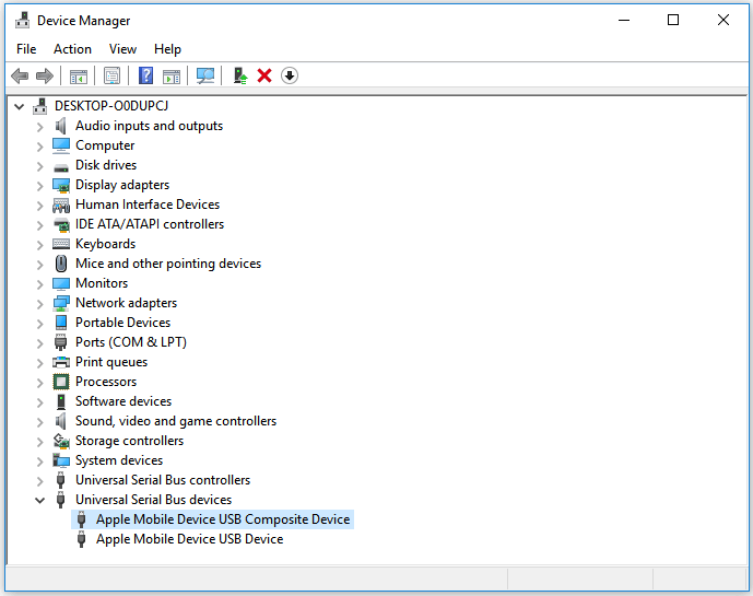 Comment vérifier le pilote USB des appareils mobiles Apple