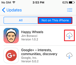 Comment récupérer les applications supprimées sur iPhone/iPad Astuce 1