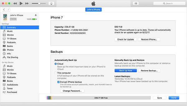 Πώς να μεταφέρετε iPhone σε δεδομένα iPhone με iTunes