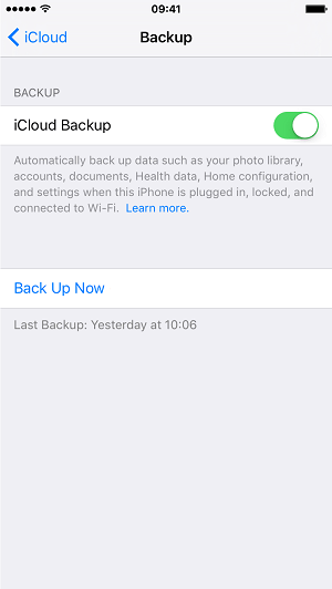 Comment sauvegarder un iPhone avec iCloud