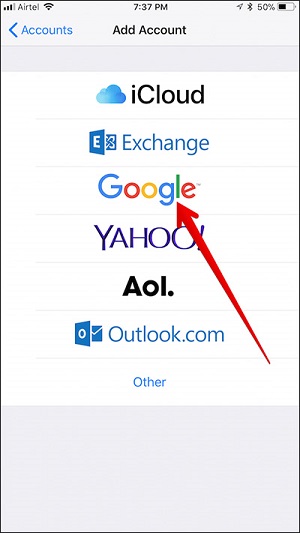 Comment transférer les e-mails, contacts et calendriers d'Android à l'iPhone via Gmail