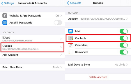 Comment exporter les contacts d'iPhone vers Outlook avec/sans iTunes