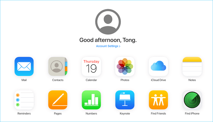 Comment transférer des fichiers d'iPhone vers PC via iCloud.com