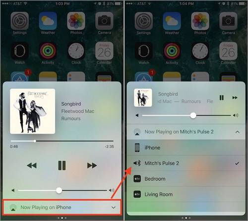 transférer de la musique d'un ipad à l'autre avec airdrop