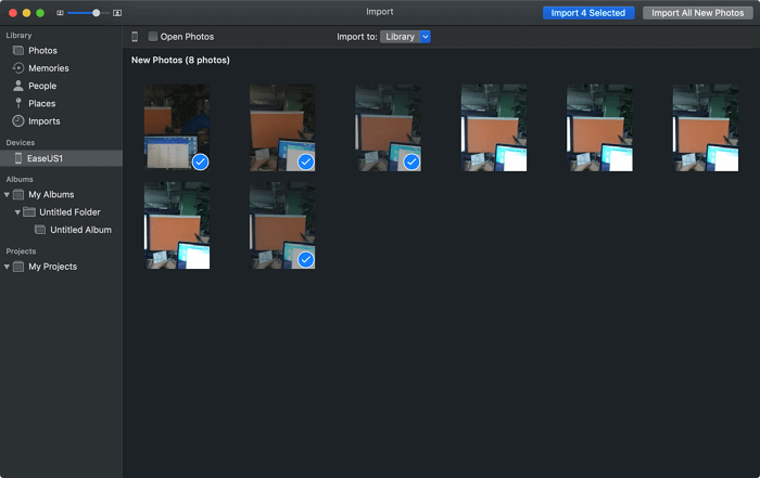 Comment importer des photos de l'iPhone sur Mac via Photos