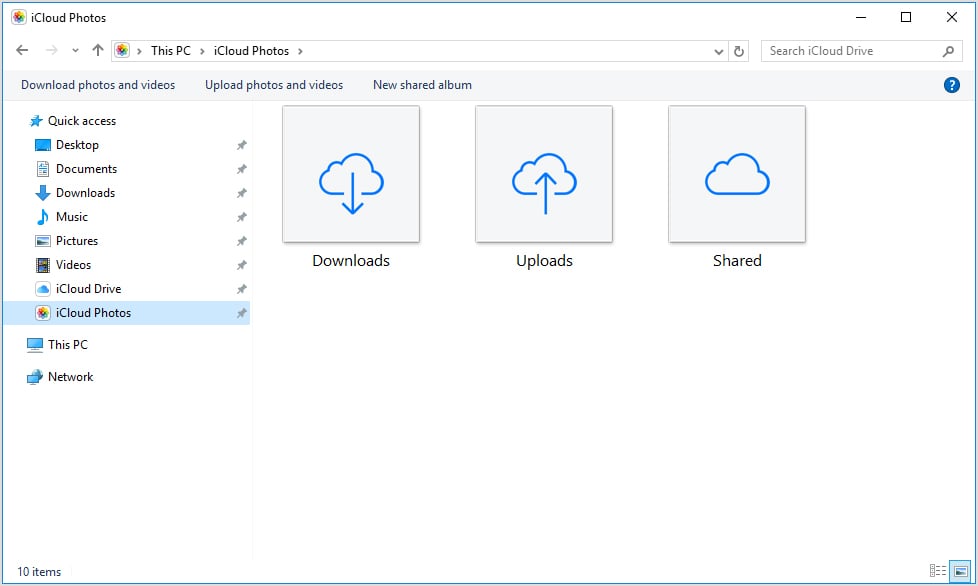 Comment copier des fichiers de l'iPhone vers le PC en utilisant iCloud Drive