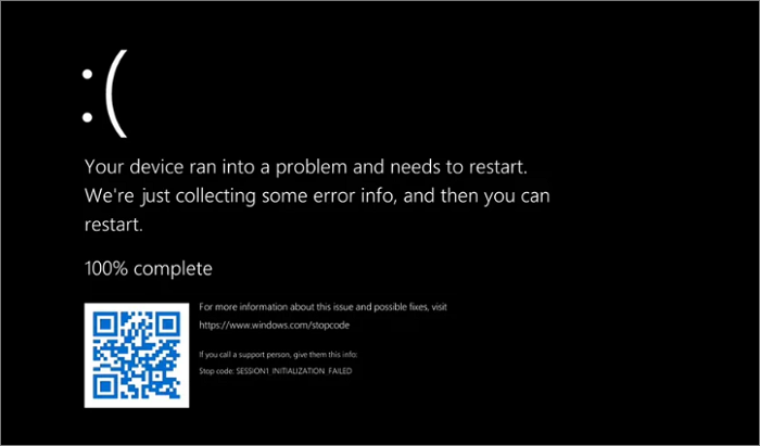 Windows 11 écran noir de la mort