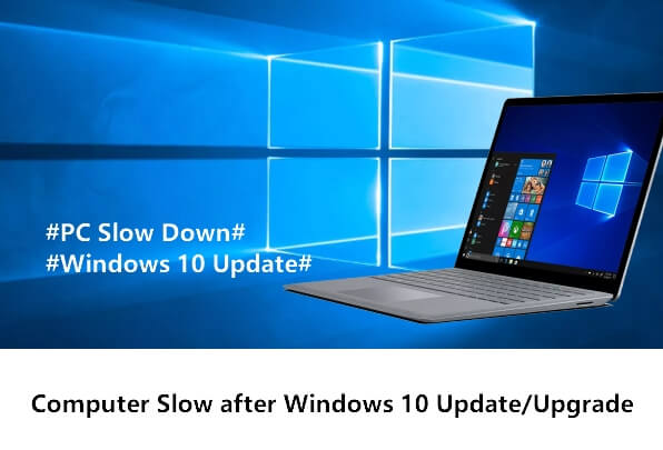 L'ordinateur Windows est lent après la mise à jour de Windows 10