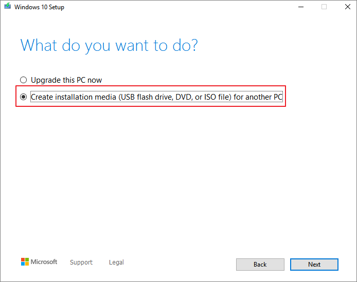 télécharger le fichier iso de windows 10