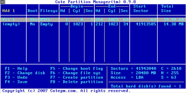 5 meilleurs outils de gestion de disque Windows 10 gratuits - cute-partition-manager