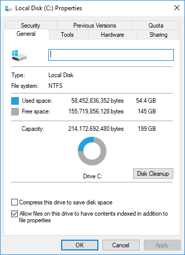 Comment rendre Windows 10 plus rapide - nettoyer le disque