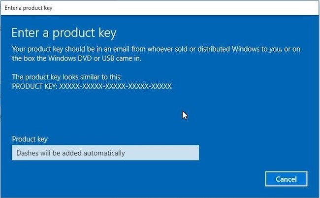 activation du produit Windows 11