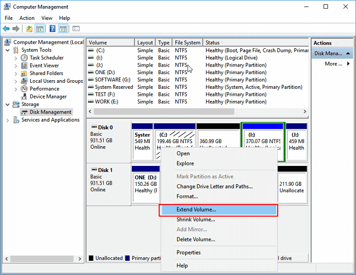 Comment partitionner un disque dur dans Windows 10