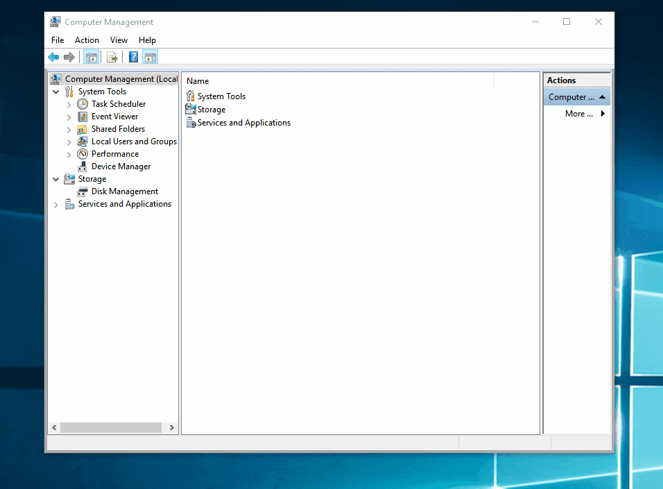 Comment fusionner des partitions dans Windows 10 avec la gestion des disques