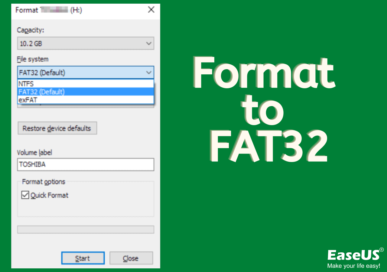 Si vous devez formater une carte SD en FAT32 sous Windows 10