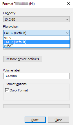 Comment formater une clé USB en FAT32 (32/64/128 Go) - EaseUS