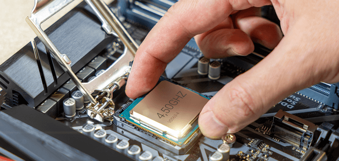 Installer l'unité centrale