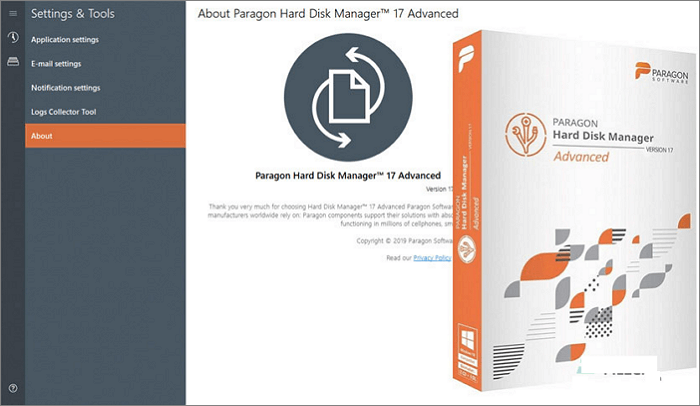 Image de Paragon Hard Disk Manager