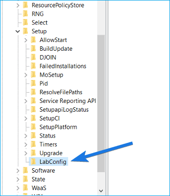 renommer le nouveau fichier de clé de registre