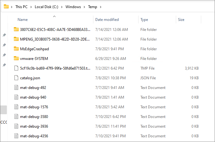 Supprimer tous les fichiers temporaires