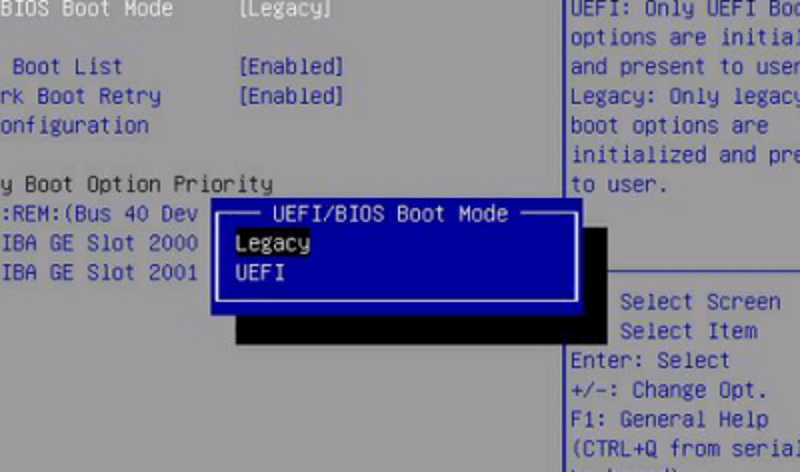 uefi ou bios
