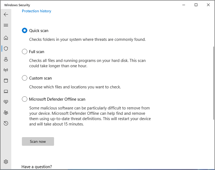 analyse de virus pour win11