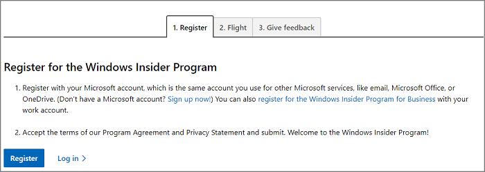 programme windows insider