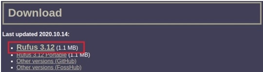 télécharger rufus