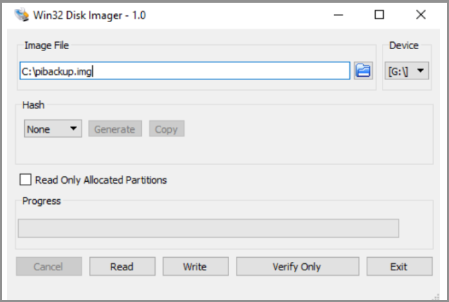 Sélectionnez l'emplacement pour enregistrer vos fichiers de sauvegarde