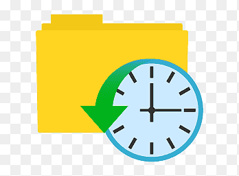 icône de l'historique des fichiers de windows 10