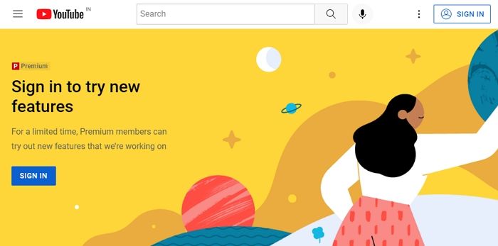 YouTube offre un espace de stockage vidéo illimité et gratuit