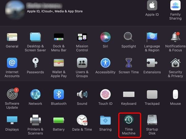 lancer la machine à remonter le temps
